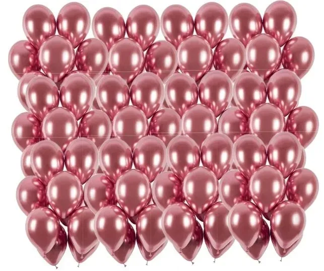 balony-chromowane-shiny-rozowy-100-szt-glossy-material-lateks