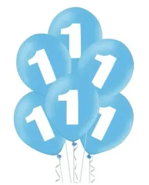 balony-lateksowe-niebieskie-roczek-urodziny-5-szt