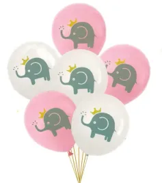 balony-lateksowe-urodziny-slonik-girl-baby-shower