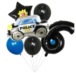 zestaw-balonow-szoste-6-urodziny-samochod-policja-woz-policyjny-balony