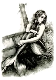 tatuaz-realistyczny-tymczasowy-zmywalny-syrenka