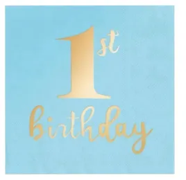 papierowe-serwetki-niebieskie-roczek-1-urodziny-chlopiec-pierwsze-zloty