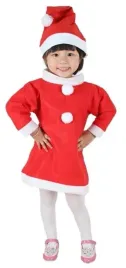 stroj-sukienka-mikolajka-i-czapka-mikolaja-1-3-lat