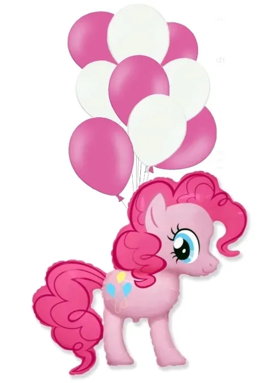 zestaw-rozowych-balonow-roczek-kucyk-ponny-pinkie