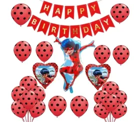 zestaw-czerwonych-balonow-urodzinowy-biedronka-czarne-kropki-roczek-lateks