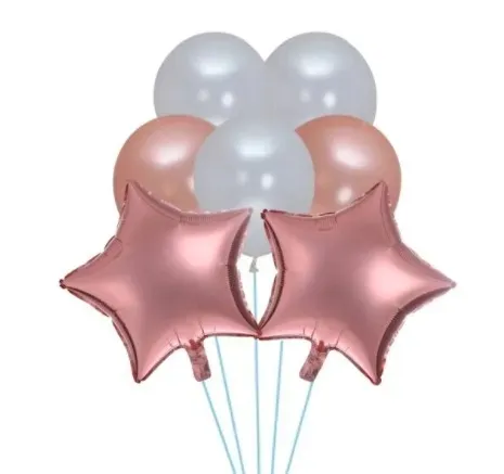 zestaw-balonow-urodzinowych-rose-gold-gwiazda-balony-biale-wesele-urodziny