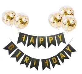 girlanda-urodziny-happy-birthday-balony-konfetti-zlote-baner-czarny-zestaw