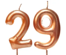swieczki-na-tort-29-urodziny-rose-gold-metaliczne