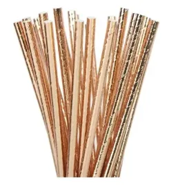 slomki-bio-rurki-papierowe-ros-gold-urodziny-25szt