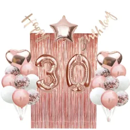 zestaw-balonow-30-urodziny-trzydziestka-rose-gold-balony-rozowe-zloto-baner