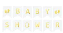 baner-girlanda-biala-zlota-baby-shower-dekoracje