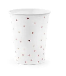 kubeczki-kubki-papierowe-biale-w-kropeczki-6-szt