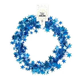 girlanda-gwiazdki-niebieska-dekoracja-swiateczna-lancuch-swieta-granatowa