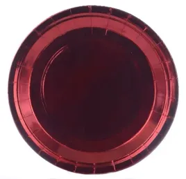 talerze-talerzyki-papierowe-czerwony-6-szt-18-cm-czerwone-metaliczne