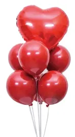 zestaw-balonow-serce-stojak-dzien-kobiet-czerwony