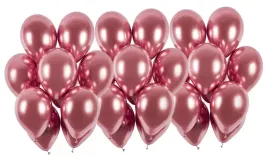 balony-chromowane-shiny-10-cali-rozowy-20-szt-glossy