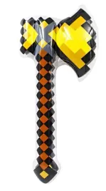topor-dmuchany-siekiera-minecraft-zlota-zolta-73cm