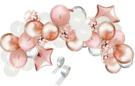 zestaw-girlanda-balonowa-balony-rose-gold-tasma-luk-rozowe-zloto-biale