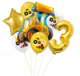 zestaw-balonow-trzecie-3-urodziny-pojazdy-koparka-maszyny-budowlane-trzy