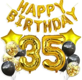 zlote-czarne-balony-35-urodziny-zestaw-na-hel-balonow-urodzinowych-baner