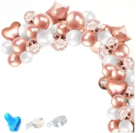 zestaw-balonow-girlanda-balonowa-balony-rose-gold-rozowe-zloto-luk-wesele