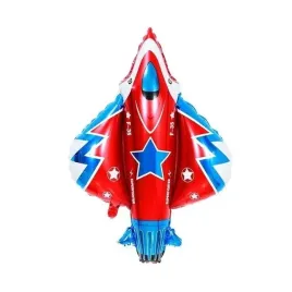 balon-foliowy-czerwony-samolot-szybowiec-urodziny