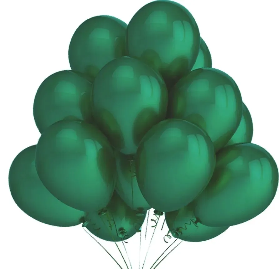 balony-metaliczne-lateksowe-10szt-zielone-30-cm-butelkowa-zielen-hel-wesele