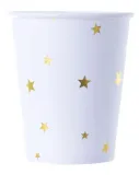 kubki-papierowe-220-ml-urodziny-biale-roczek-6-szt-zlote-gwiazdki-swieta