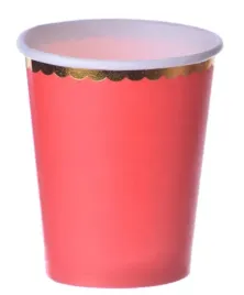 kubki-papierowe-kubeczki-urodzinowe-czerwono-zlote