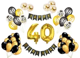 zestaw-balony-40-urodziny-czterdziestka-zlote-czarne-baner-konfetti-balonow