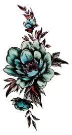tatuaz-realistyczny-tymczasowy-zmywalny-kwiatek
