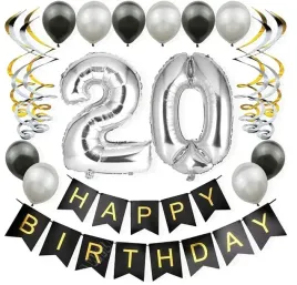 srebrne-czarne-balony-20-urodziny-dwudzieste-na-hel-baner-zestaw-balonow