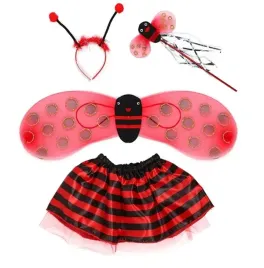 stroj-przebranie-biedronka-zestaw-skrzydelka-bal