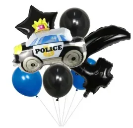 zestaw-balonow-czwarte-4-urodziny-samochod-policja-woz-policyjny-balony