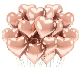 balon-foliowy-rose-gold-serce-serduszka-20-szt-rozowe-zloto-panienski-45-cm