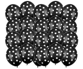 balony-czarne-biale-kropki-urodziny-party-20-szt-lateksowe-groszki-roczek