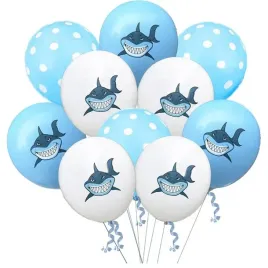 balony-urodziny-baby-shark-lateksowe-rekin-blekit-biale-urodzinowe-lateks
