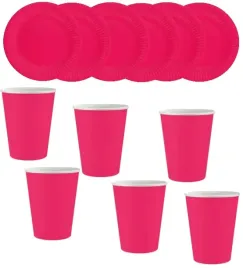 zestaw-urodziny-kubki-talerzyki-rozowe-naczynia