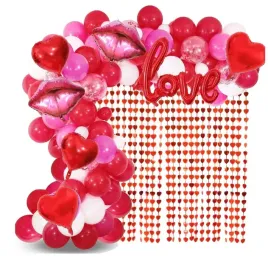zestaw-balonow-girlanda-rozowa-czerwona-walentynki-wesele-slub-kurtyna