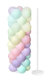 balony-pastelowe-na-stojaku-mix-roczek-chrzest-kolorowe-lateksowe-urodziny