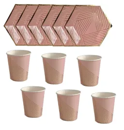zestaw-kubki-talerzyki-rozowy-w-zlote-paski-12-szt