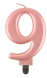 swieczka-urodzinowa-9-rozowe-zloto-tort-rose-gold-urodziny-dziewiate-cyfra