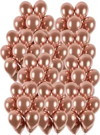balony-chrom-shiny-rose-gold-100szt-urodziny-35-cm
