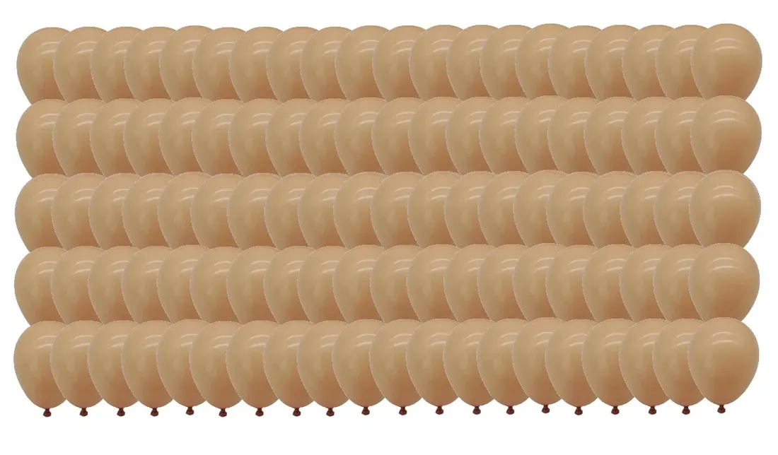 balony-pastelowe-urodzinowe-brazowy-5-cali-100-szt