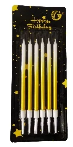 dlugie-swieczki-zolte-urodziny-na-tort-6-szt-dekor