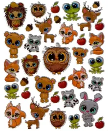 naklejki-motywacyjne-3d-mix-zwierzatka-zwierzeta-kreatywne-szkolne-nagrody