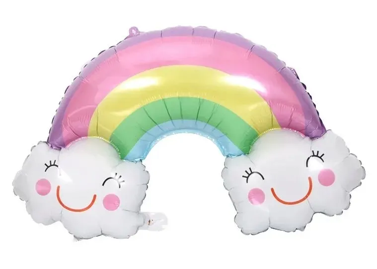 balon-foliowy-tecza-z-chmurkami-pastelowa-roczek