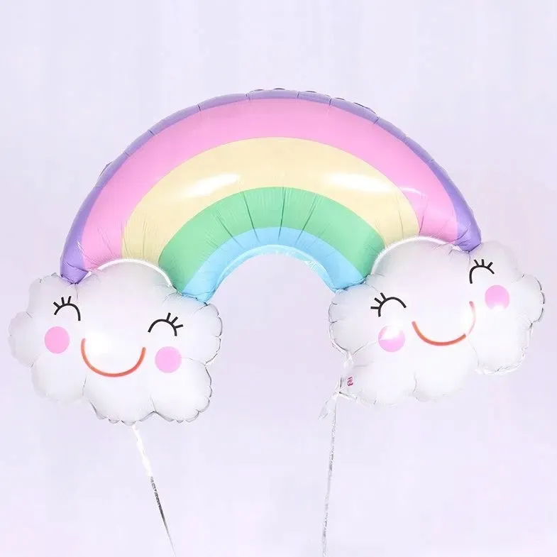balon-foliowy-tecza-z-chmurkami-pastelowa-roczek