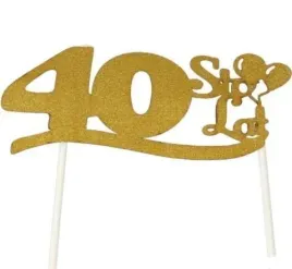 topper-toper-na-tort-urodziny-40-zloty-czterdziest