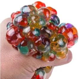 gniotek-antystresowy-winogrono-w-siatce-kolorowy